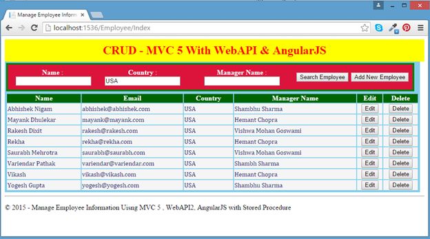 manage employee information